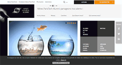 Desktop Screenshot of mines-paris.org